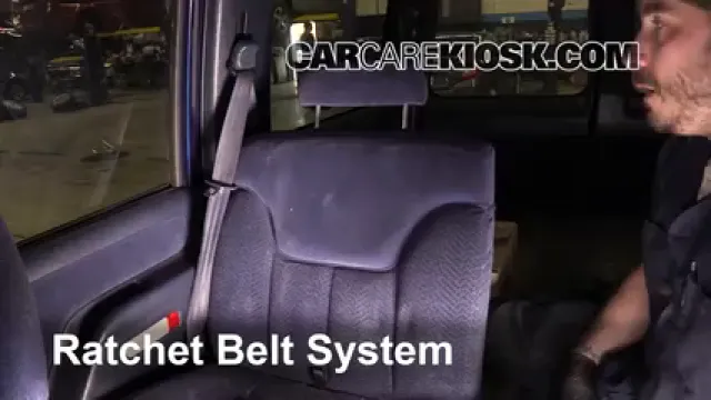 1997 Chevrolet Tahoe 5.7L V8 Asientos de Carro Instalar